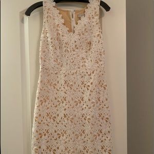 White lace dress - very cute dress